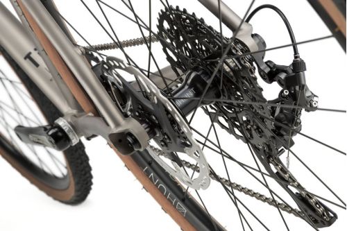 Rower gravel RONDO RUUT TI Tytan w 100% gotowy
